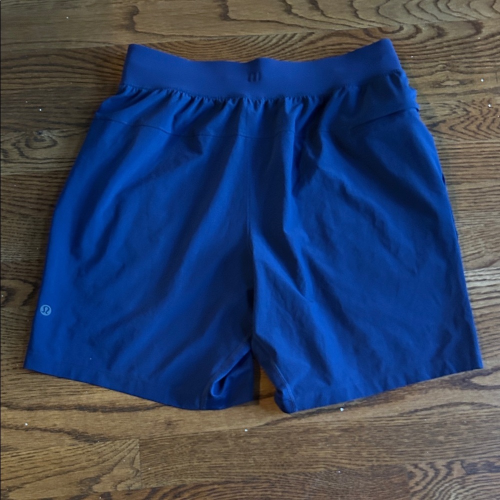 Men's Lululemon Athletic Shorts - Deep Blue Performance Lululemon Size Small